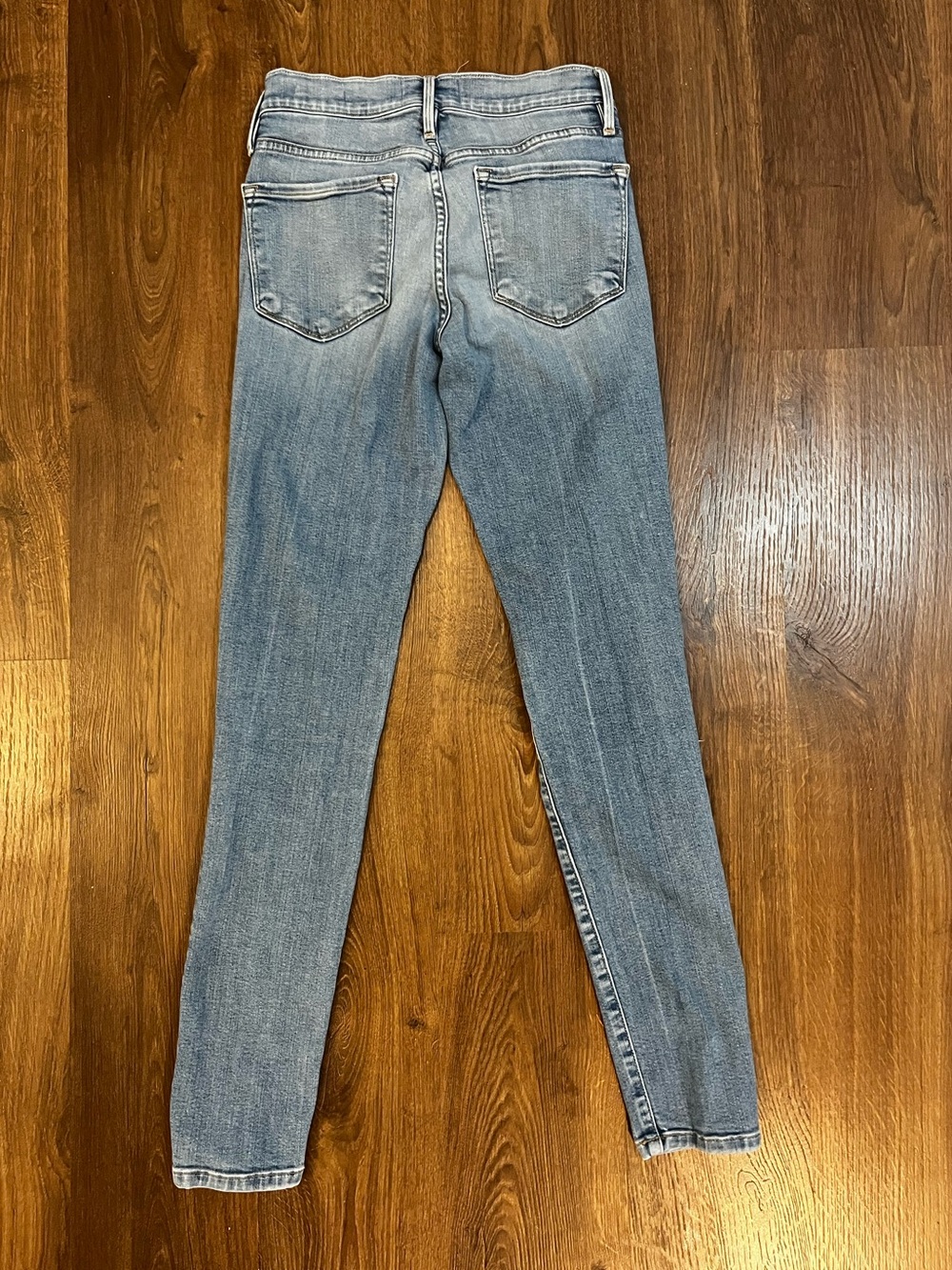 FRAME Le Skinny de Jeanne Distressed Skinny Jeans Size 26 - Picture 4 of 4